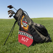 消防士ゴルフタオル ゴルフタオル (グリーン)