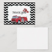 消防士サンキューカード ノートカード (正面/裏面)