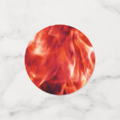 消防士シンボルテーブル紙吹雪 コンフェッティ (スモール正面)