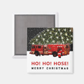 消防士ストッキング・スタッファー マグネット (正面/裏面)