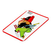 消防士ダンパーダウン マグネット (左側)