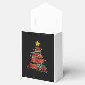 消防士トラッククリスマスツリーの男性女性 フェイバーボックス (オープン)