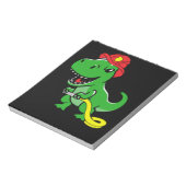消防士トレックス恐竜キッズ消防士.Png ノートパッド (回転)