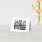 消防士ノートカード カード (黄色い花)