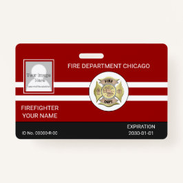 消防士バッジ バッジ