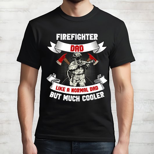 消防士パパクール多 Tシャツ