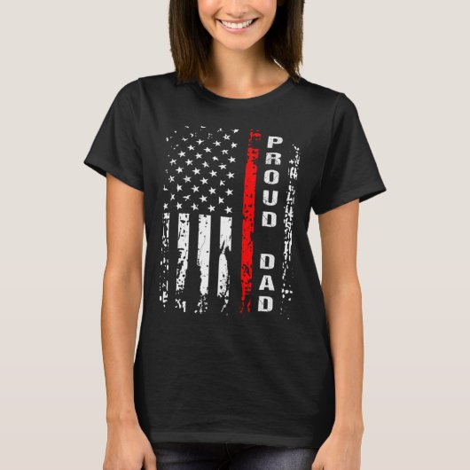 消防士パパパパ Tシャツ (正面)