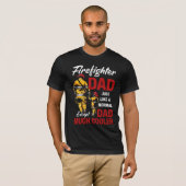 消防士パパTシャツ Tシャツ (正面フル)