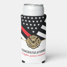 消防士パーティー消防署 スリム缶クーラー
