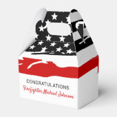 消防士パーティー薄い赤線おめでとう フェイバーボックス (裏面サイド)