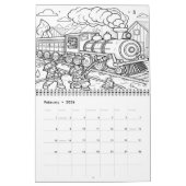 消防士ヒーローズ救助冒険2025/2026 カレンダー (2月 2026)