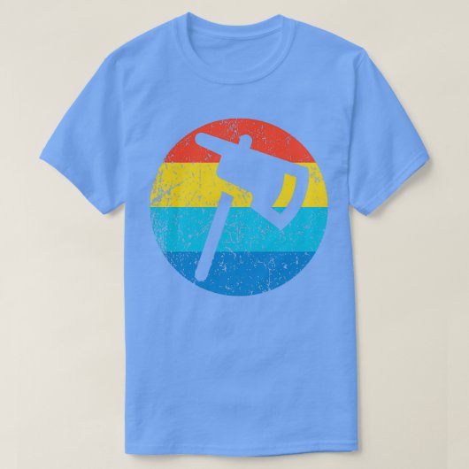 消防士ファイアマンファイアaxレトロ1970x27sスタイル tシャツ (デザイン正面)