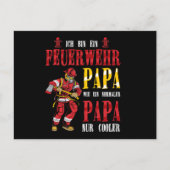 消防士ファイアマン消防士ファイアファイアファイアファイアーギフト ポストカード (正面)