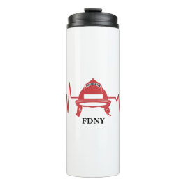 消防士ヘルメットハートビーパーソナライズされたト タンブラー