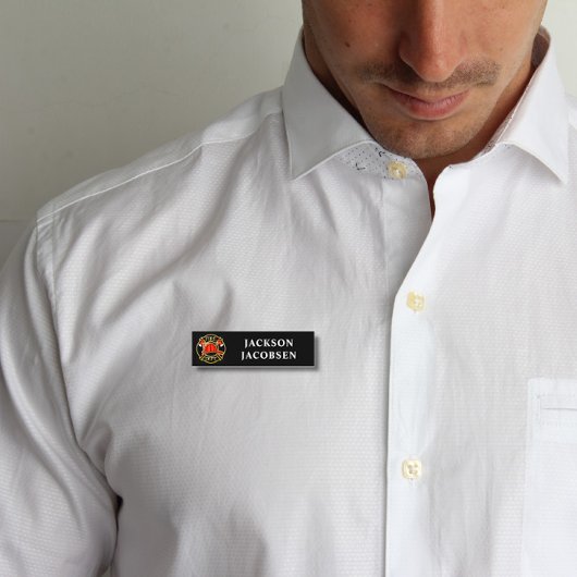 消防士ヘルメット名タグ 名札