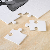 消防士ペンギン ジグソーパズル (側面)