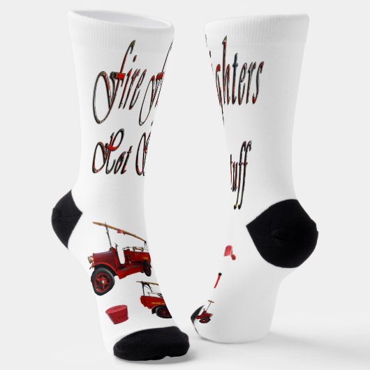 消防士ホット物、クルーソックス ソックス (傾斜あり)