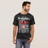 消防士ボランティアの消防士走達 Tシャツ (正面フル)