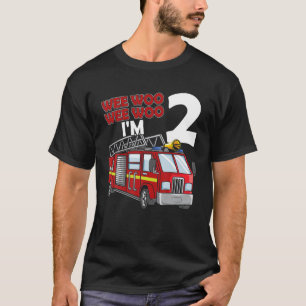 消防士ボランティアプロフェッショナルファイアレスシーヤリフト Tシャツ