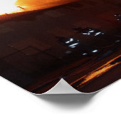 消防士ポスター ポスター (角)