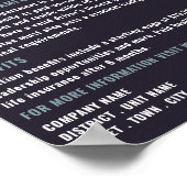 消防士ポートレート、消防士募集 ポスター (角)