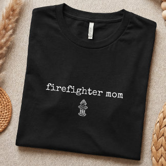 消防士ママヒーローパレン'トシンプル Tシャツ