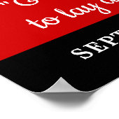 消防士メモリアル 愛する記憶 葬儀 ポスター (角)