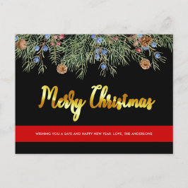 消防士メリークリスマスシンレッドライン シーズンポストカード