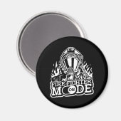 消防士モードオン – 消防省薄赤林 マグネット (正面/裏面)