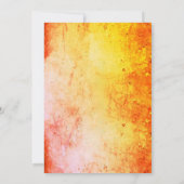 消防士レスキューをテーマにした少年たち3rd誕生日パーティー 招待状 (裏面)