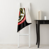 消防士レスキューADD NAME消防署バッジ シェルパブランケット (インサイチュ)