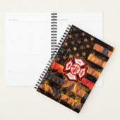 消防士十字架と炎 プランナー手帳 (ディスプレー)