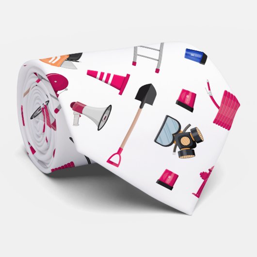 消防士卒業ネクタイ ネクタイ (ロール)