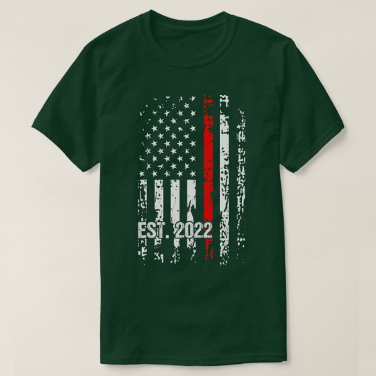 消防士卒業赤線消防学校2023 Tシャツ (デザイン正面)