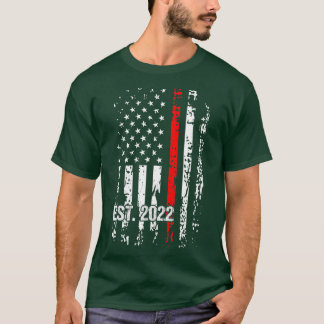 消防士卒業赤線消防学校2023 Tシャツ