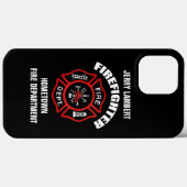 消防士名テンプレート Case-Mate iPhoneケース (裏面 (横))