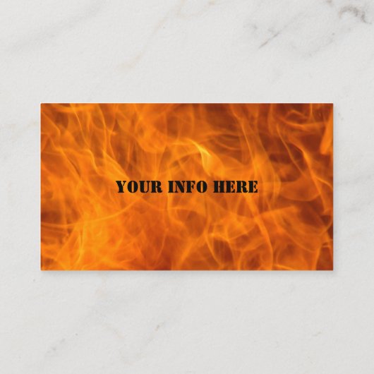 消防士名刺 名刺 (裏面)