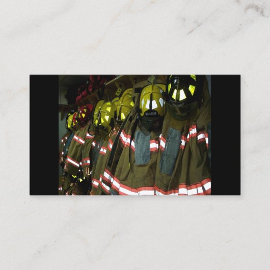 消防士名刺 名刺 (正面)