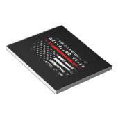 消防士大隊長大隊最高ギフト ノートパッド (アングル)