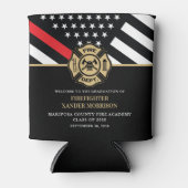 消防士官学校の卒業党のお気に入り 缶クーラー (正面)