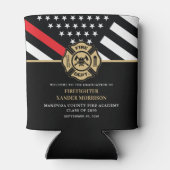 消防士官学校の卒業党のお気に入り 缶クーラー (裏面)