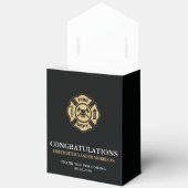 消防士官学校の卒業赤線旗 フェイバーボックス (見開き)