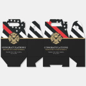 消防士官学校の卒業赤線旗 フェイバーボックス (見開き)