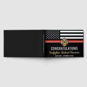 消防士官学校の旗消防士卒業 ゲストブック (全面)