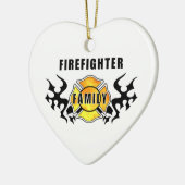 消防士家族 セラミックオーナメント (左)