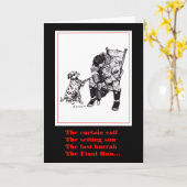 消防士悔やみや弔慰カード カード (黄色い花)