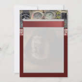 消防士招待状 招待状 (正面)