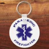 消防士救急医療隊員 キーホルダー (正面)