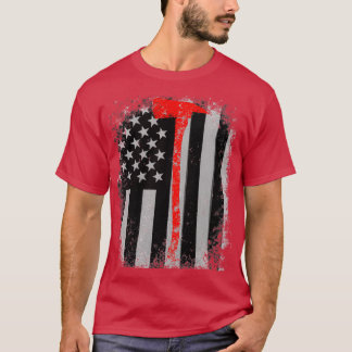 消防士斧 Tシャツ