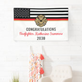 消防士消防士消防士院卒業会 横断幕 (インサイチュ)